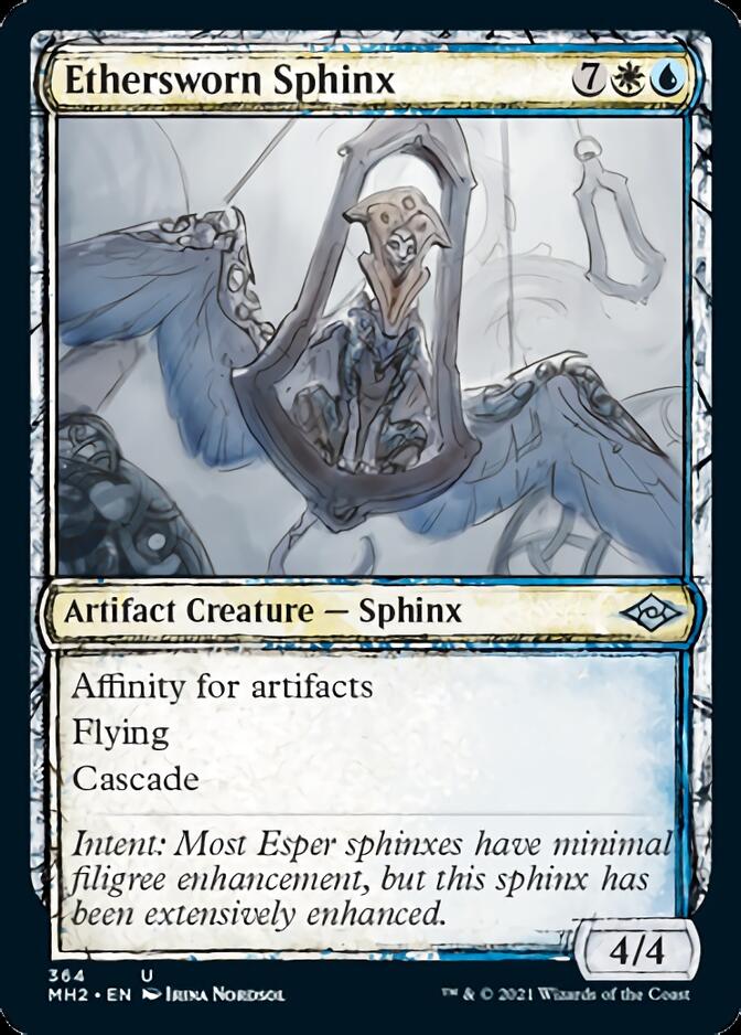 Ethersworn Sphinx (Sketch) [Modern Horizons 2] – Mana Confluence