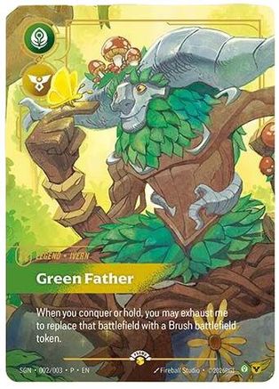 Ivern - Green Father (002/003) - Secret Garden Foil