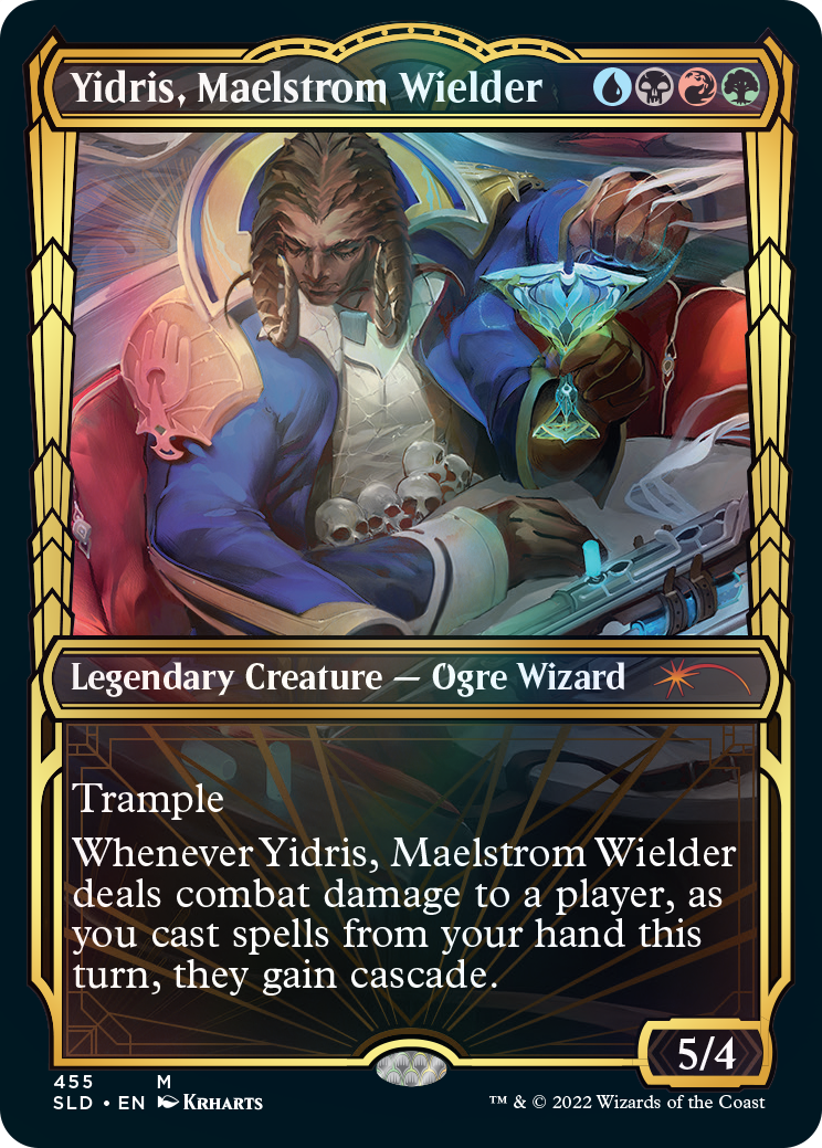Yidris, Maelstrom Wielder (Showcase Gilded Foil) [Secret Lair Drop Ser – Mana Confluence