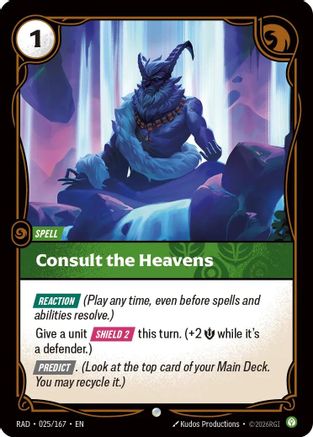 Consult the Heavens (025/167) - Radiance