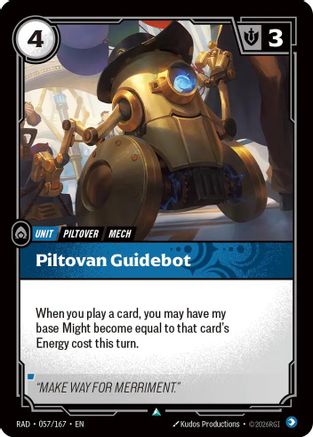 Piltovan Guidebot (057/167) - Radiance Foil