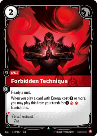 Forbidden Technique (010/167) - Radiance Foil