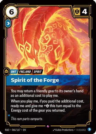 Spirit of the Forge (066/167) - Radiance Foil