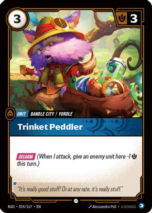 Trinket Peddler (054/167) - Radiance Foil