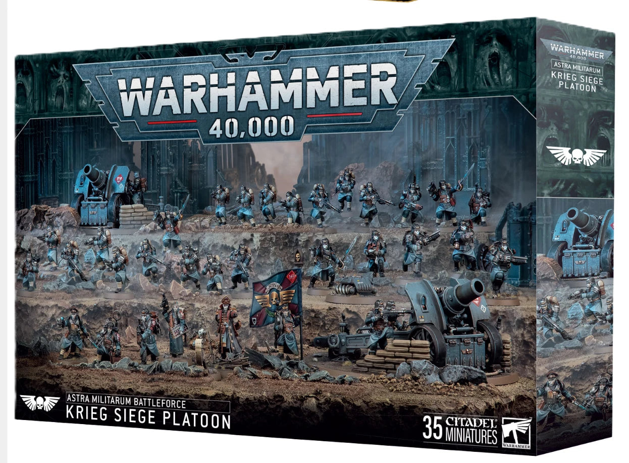 Astra Militarum: Krieg Siege Platoon - Holiday Battleforce