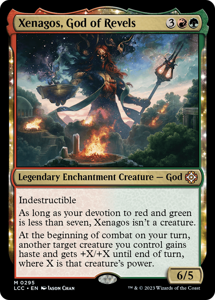 Xenagos, dieu des fêtes (Les Cavernes Oubliées d'Ixalan Commander)