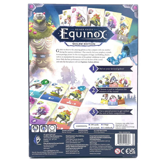 Équinoxe : Édition Golem