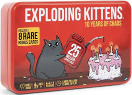 Exploding Kittens Anniversary Tin