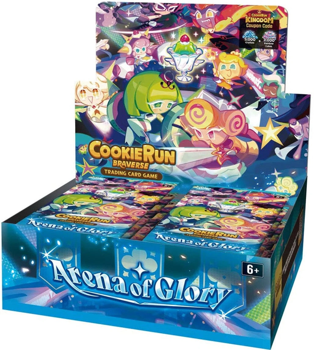 CookieRun TCG Set 3 Arena Of Glory Booster Display
