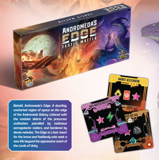 Andromeda's Edge Expansion: Exotic Matter