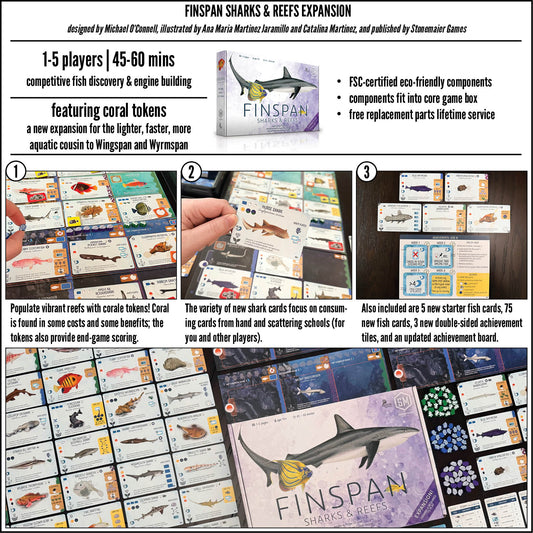 Finspan: Sharks & Reefs