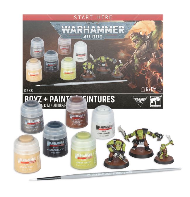 Orks: Boyz + Paint Set
