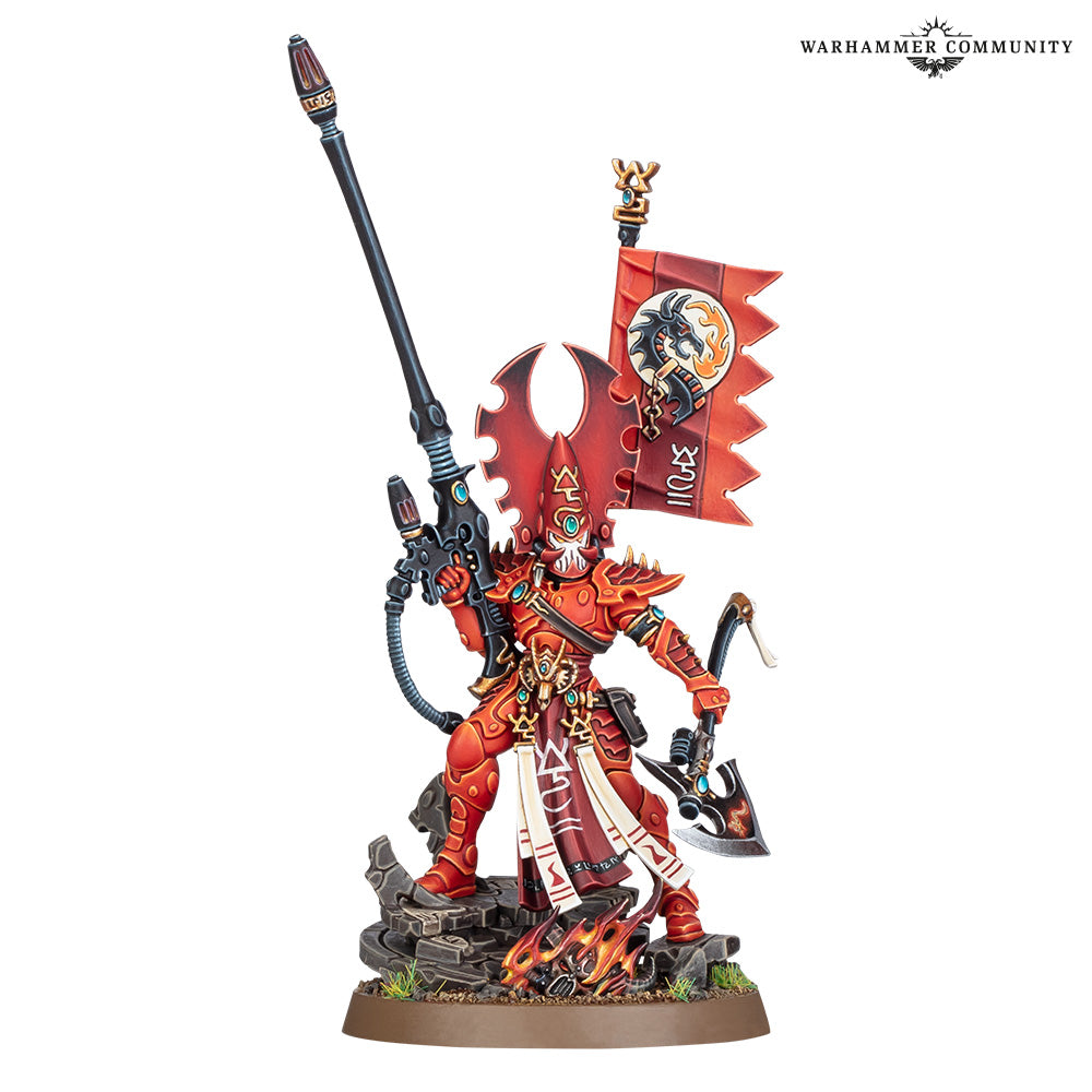 Aeldari: Phoenix Lord Fuegan, the Burning Lance