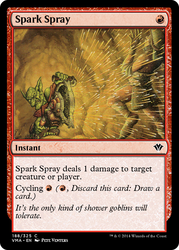 Spark Spray (VMA-188) [Vintage Masters] Foil