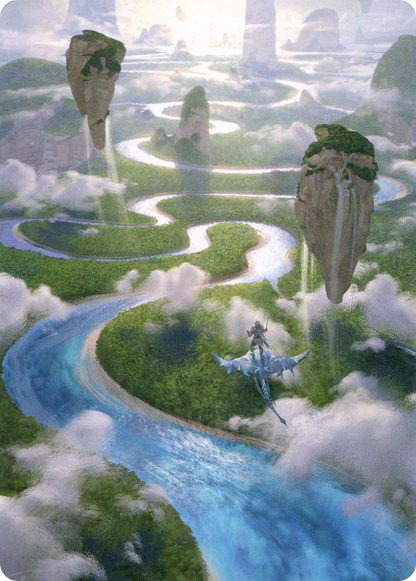 Clearwater Pathway // Clearwater Pathway (AZNR-025) (Borderless) [Zendikar Rising Art Series]