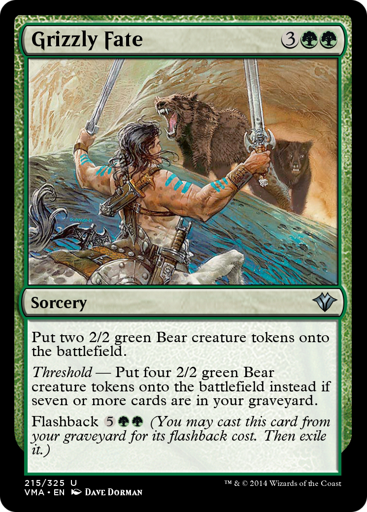 Grizzly Fate (VMA-215) [Vintage Masters]