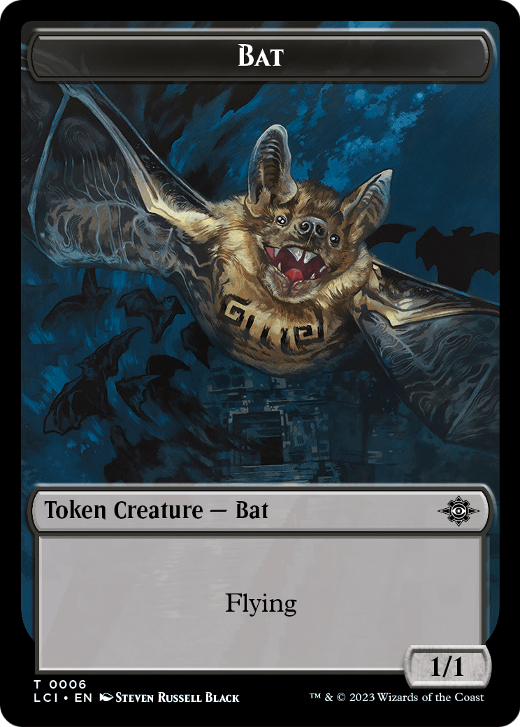 Bat (TLCI-006) [The Lost Caverns of Ixalan Tokens]