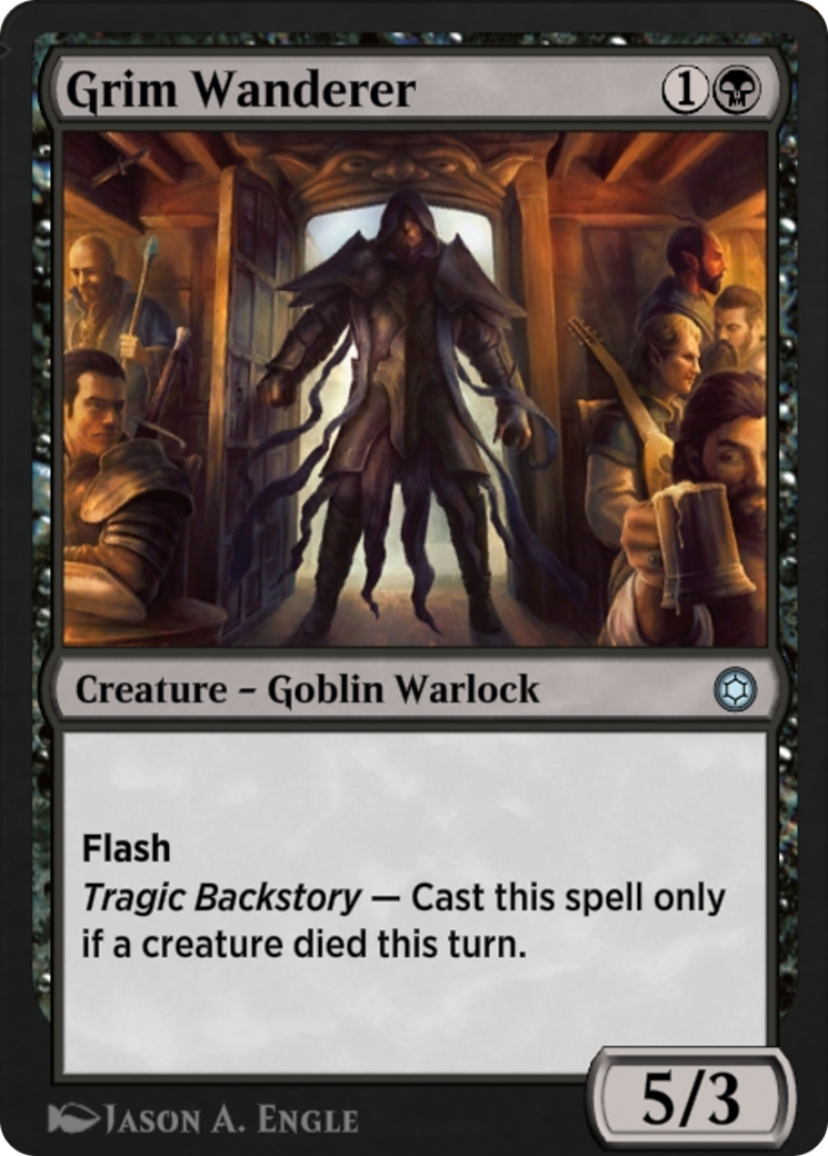 Grim Wanderer (HBG-159) [Alchemy Horizons: Baldur's Gate]