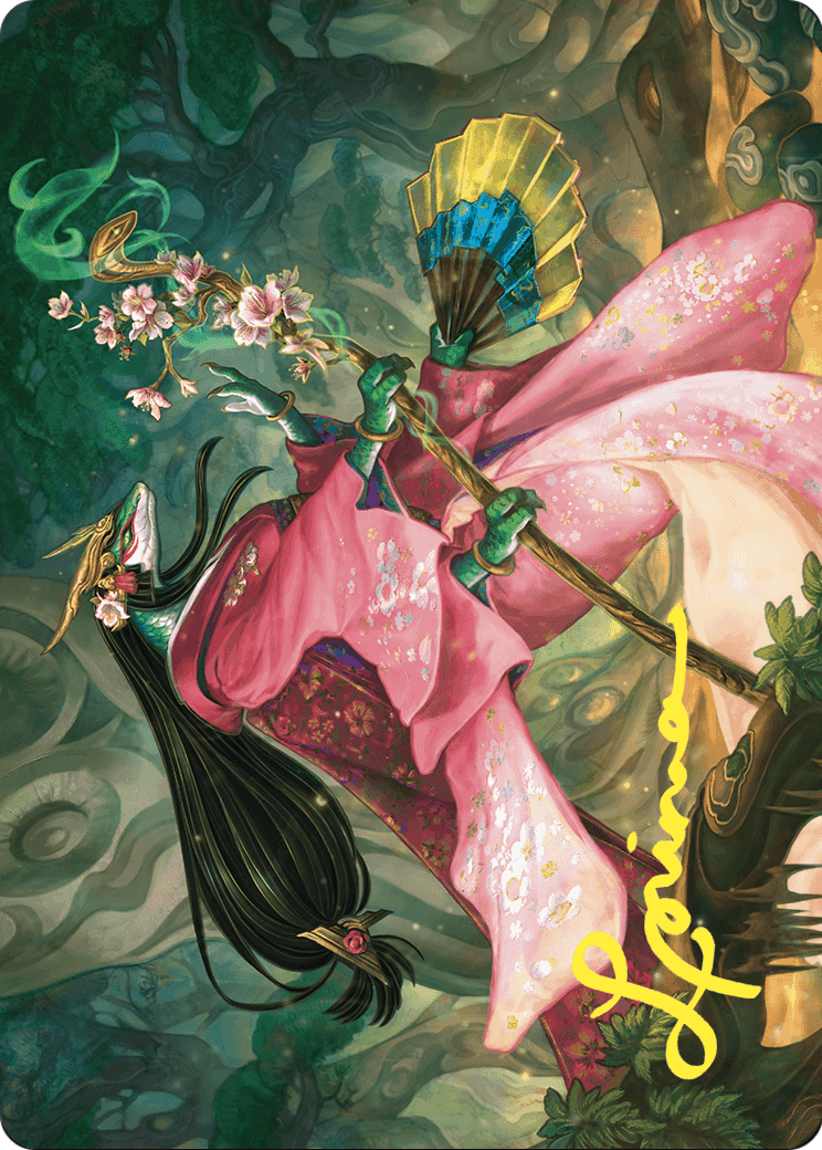 Sakiko, Mother of Summer // Sakiko, Mother of Summer (ACMM-024) (Borderless) [Commander Masters Art Series] Foil