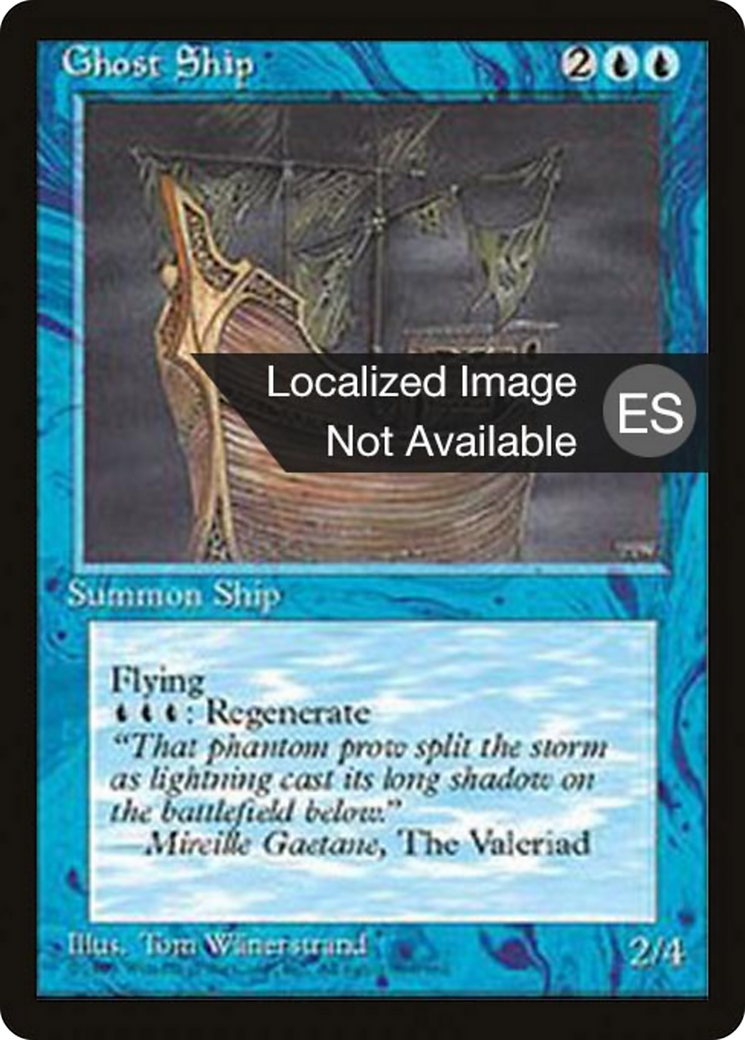 Ghost Ship (4BB-075) [Fourth Edition Foreign Black Border]