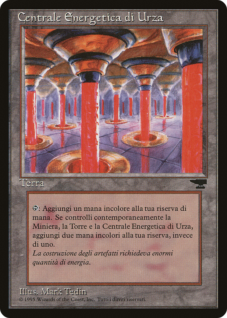 Urza's Power Plant (Rock in Pot) (Italian) - "Centrale Energetica di Urza" (REN-179) [Rinascimento]