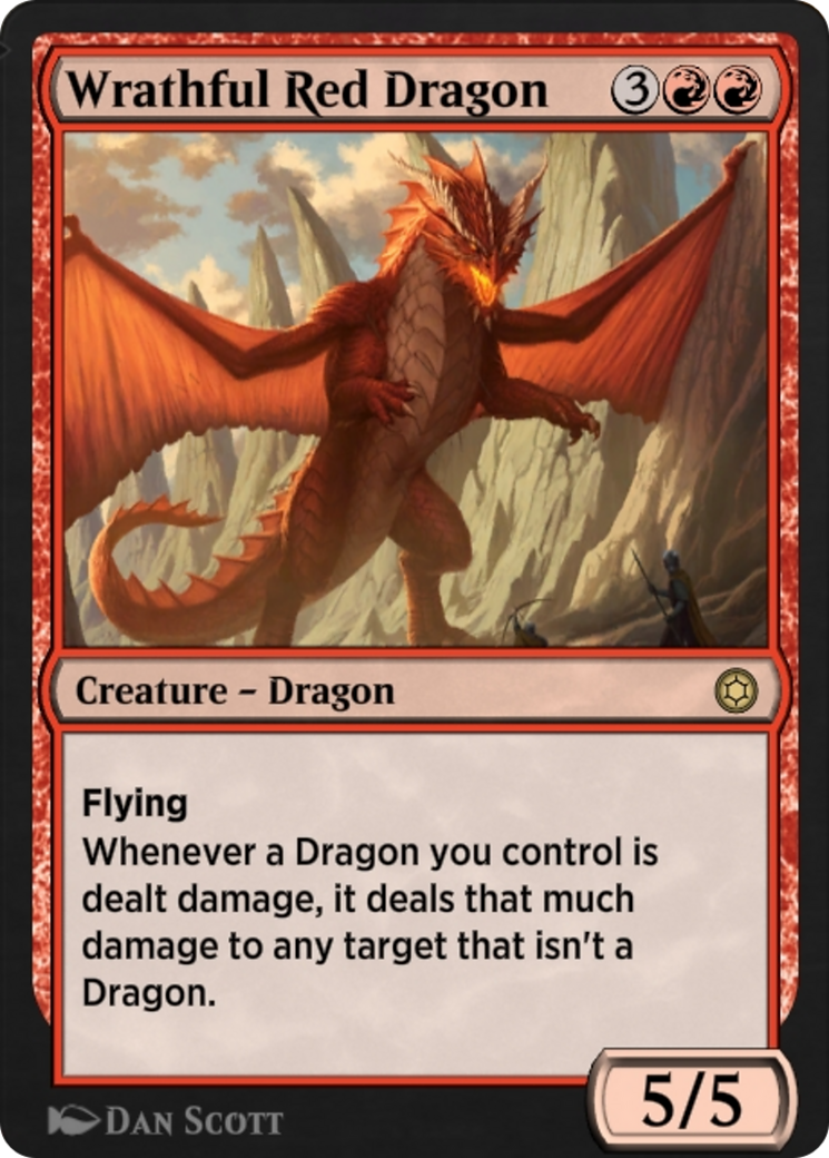 Wrathful Red Dragon (HBG-194) [Alchemy Horizons: Baldur's Gate]