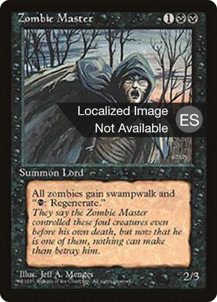 Zombie Master (4BB-058) [Fourth Edition Foreign Black Border]
