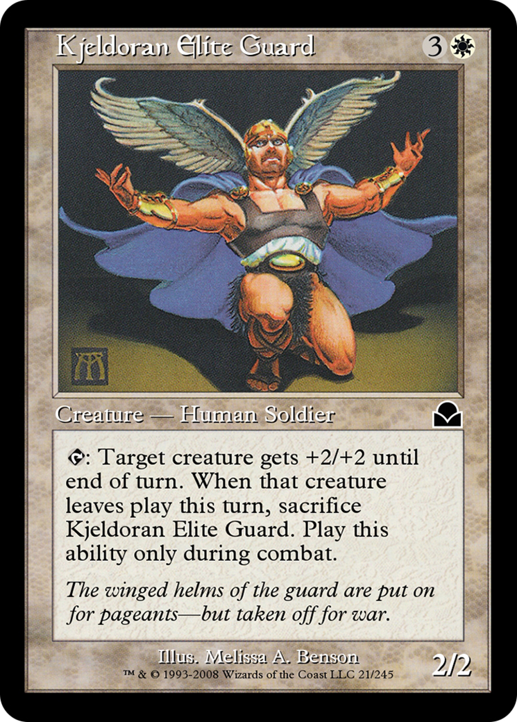 Kjeldoran Elite Guard (ME2-021) [Masters Edition II]
