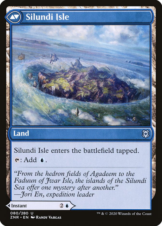 Vision de Silundi // Île de Silundi [Extension Les Guerriers de Zendikar]