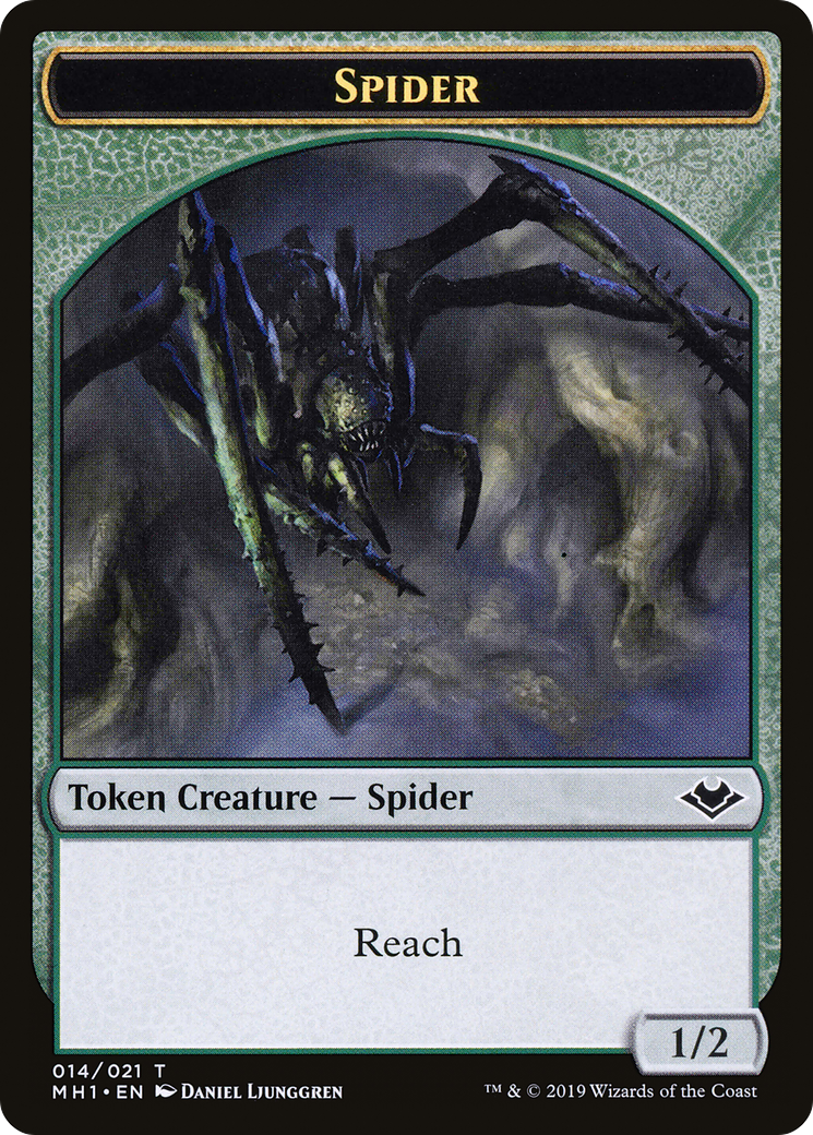 Spider (TMH1-014) [Modern Horizons Tokens] Foil