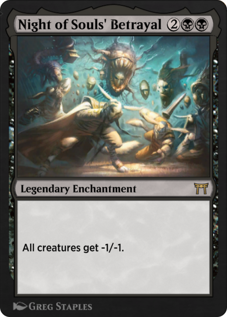 Night of Souls' Betrayal (HA6-004) [Historic Anthology 6]