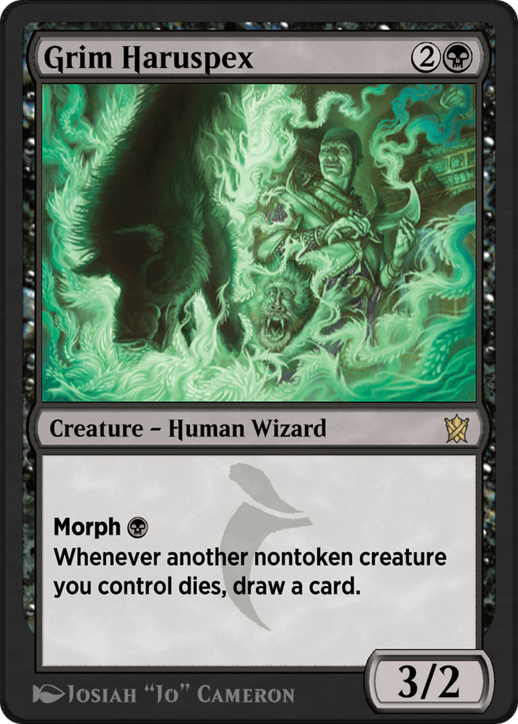 Grim Haruspex (KTK-73Y) [Khans of Tarkir]