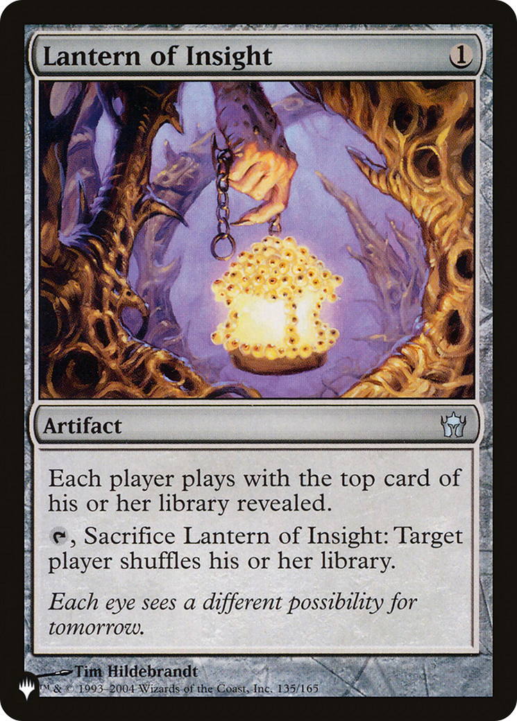 Lantern of Insight (PLST-5DN-135) [The List] Foil
