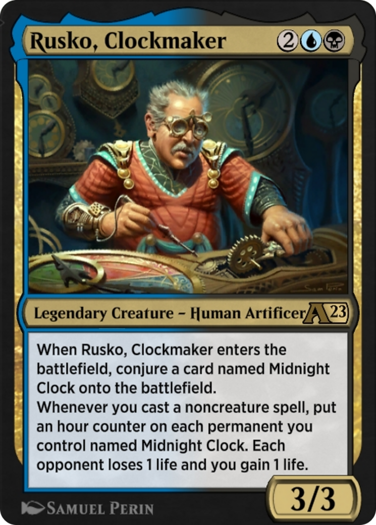 Rusko, Clockmaker (YBRO-024) [Alchemy: The Brothers' War]