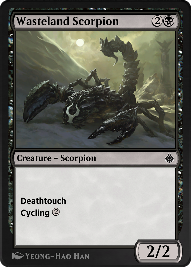 Wasteland Scorpion (AKR-135) [Amonkhet Remastered]