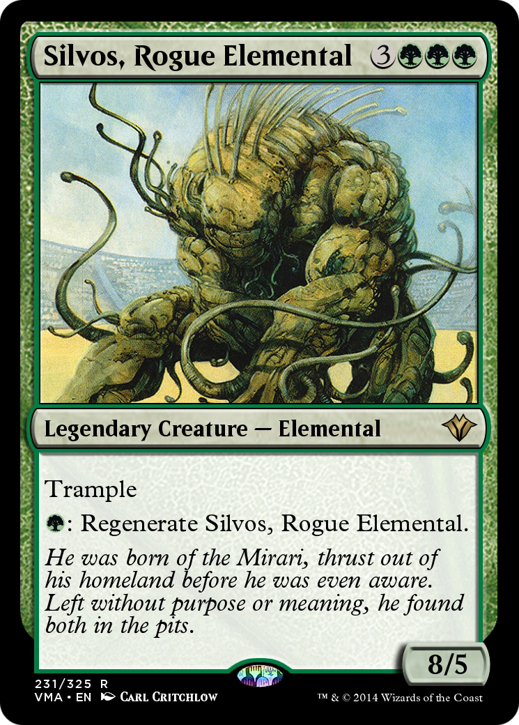 Silvos, Rogue Elemental (VMA-231) [Vintage Masters] Foil
