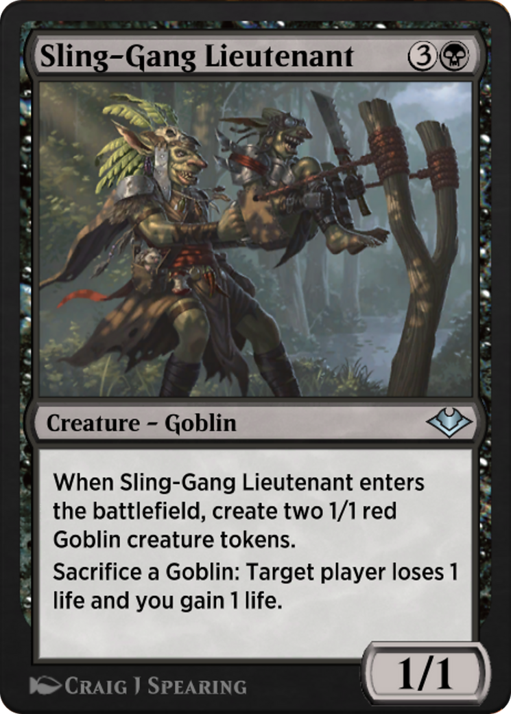 Sling-Gang Lieutenant (J21-386) [Jumpstart: Historic Horizons]