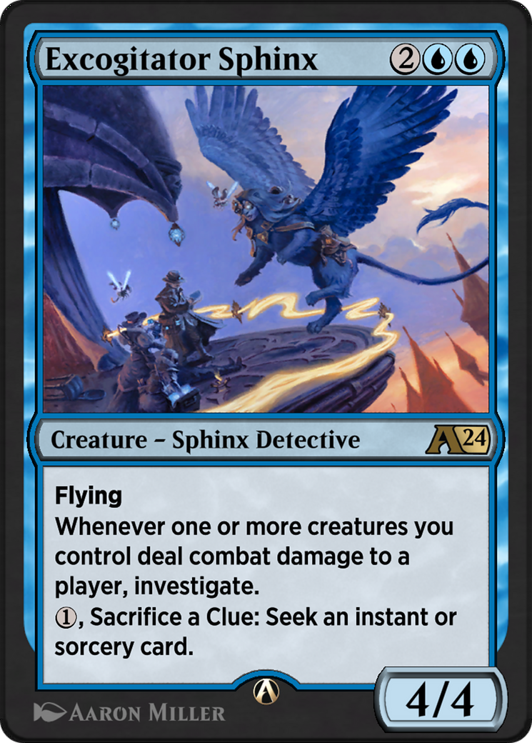 Excogitator Sphinx (YMKM-006) [Alchemy: Murders at Karlov Manor ]