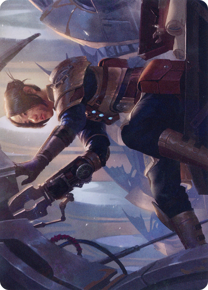 Thopter Mechanic // Thopter Mechanic (ABRO-013) (Borderless) [The Brothers' War Art Series]