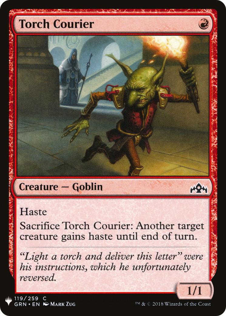 Torch Courier (LIST-119) [The List]