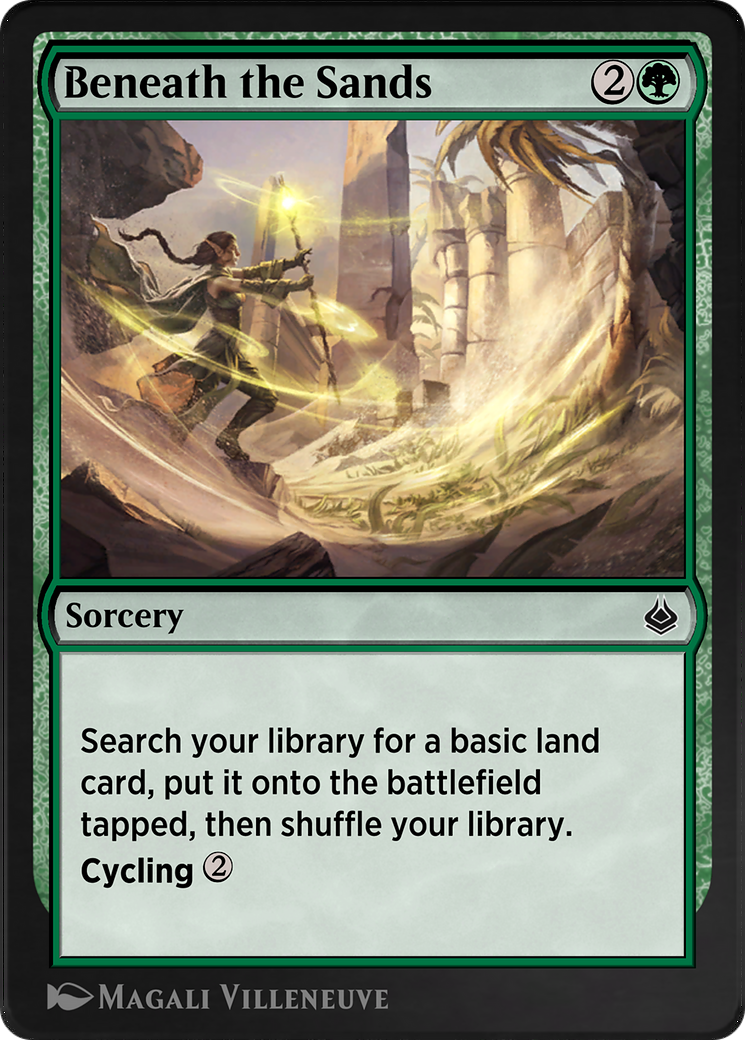 Beneath the Sands (AKR-182) [Amonkhet Remastered]