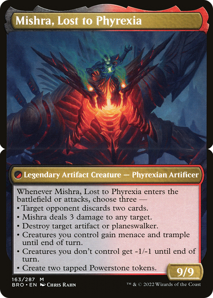 Mishra, Lost to Phyrexia (BRO-163B) [The Brothers' War]