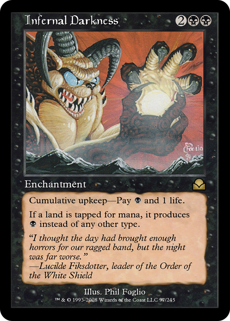 Infernal Darkness (ME2-097) [Masters Edition II]