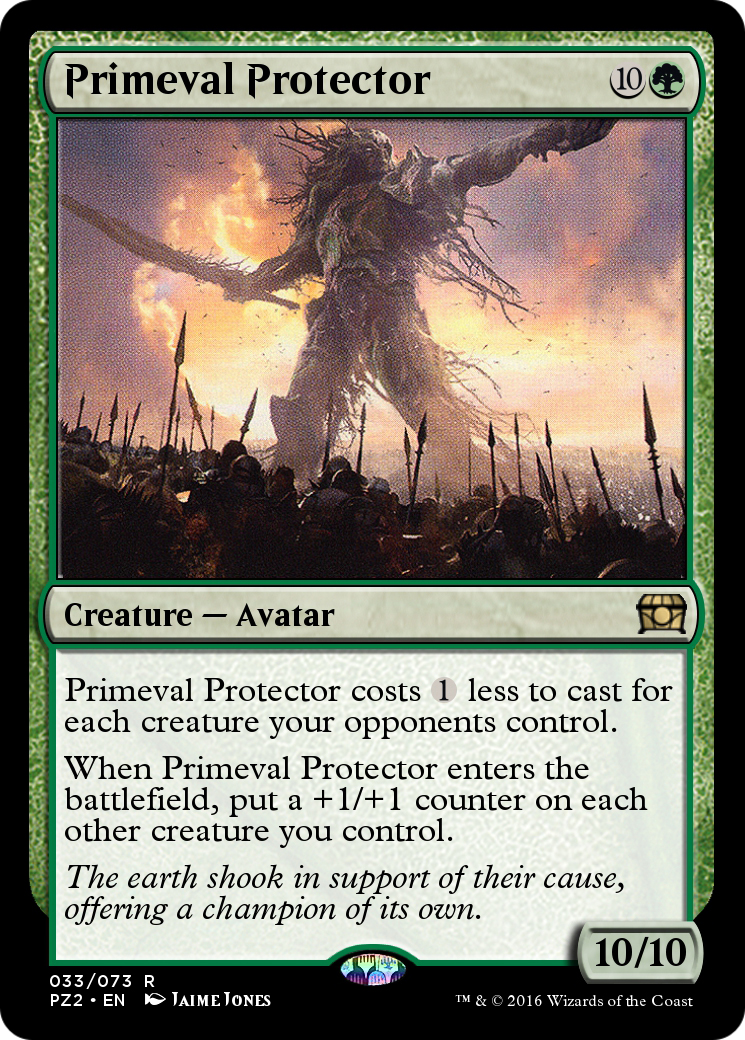 Primeval Protector (PZ2-033) [Treasure Chest] Foil