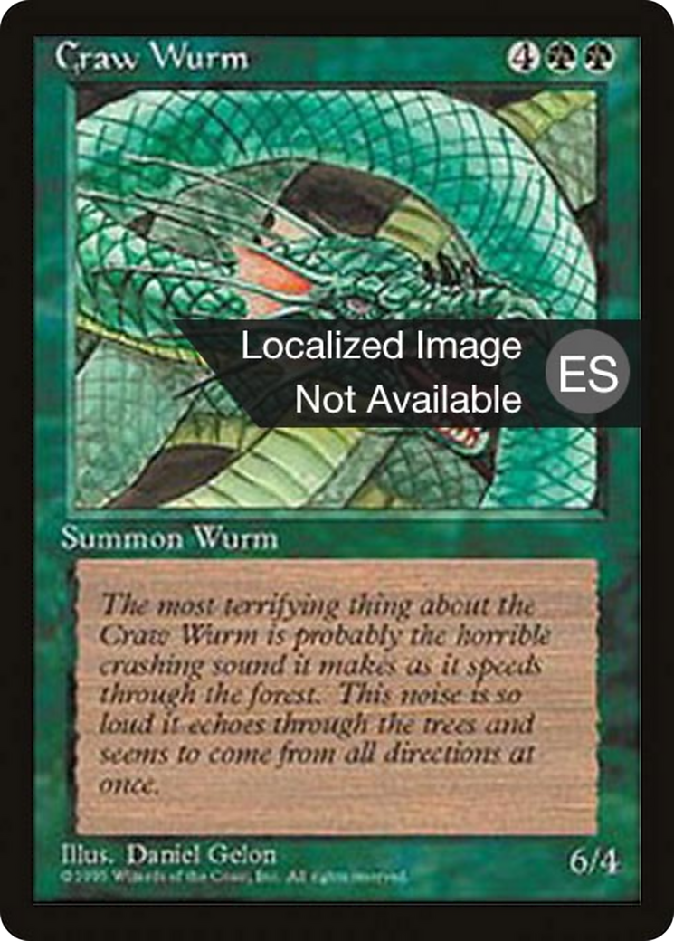 Craw Wurm (4BB-238) [Fourth Edition Foreign Black Border]