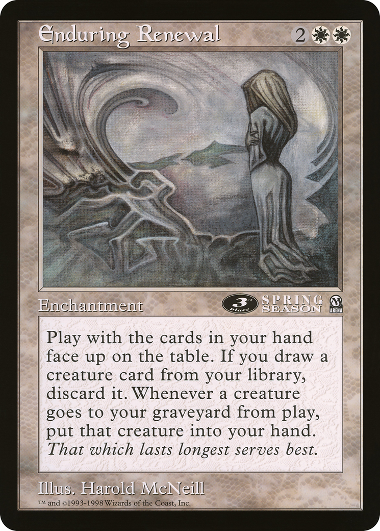 Enduring Renewal (OLEP-039) [Oversized League Prizes]