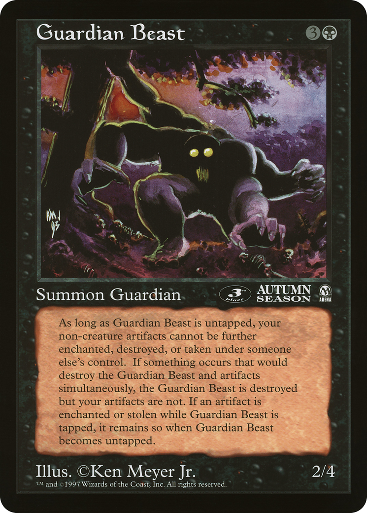 Guardian Beast (OLEP-023) [Oversized League Prizes]