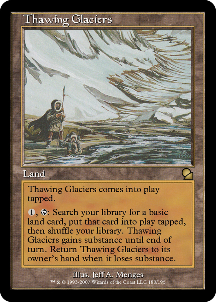 Thawing Glaciers (ME1-180) [Masters Edition] Foil