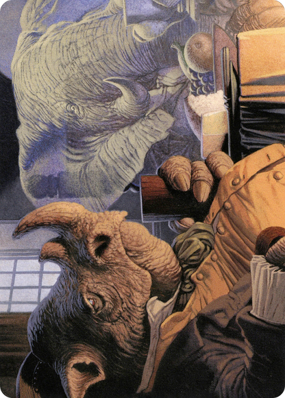 Late to Dinner // Late to Dinner (AMH2-003) (Borderless) [Modern Horizons 2 Art Series] Foil