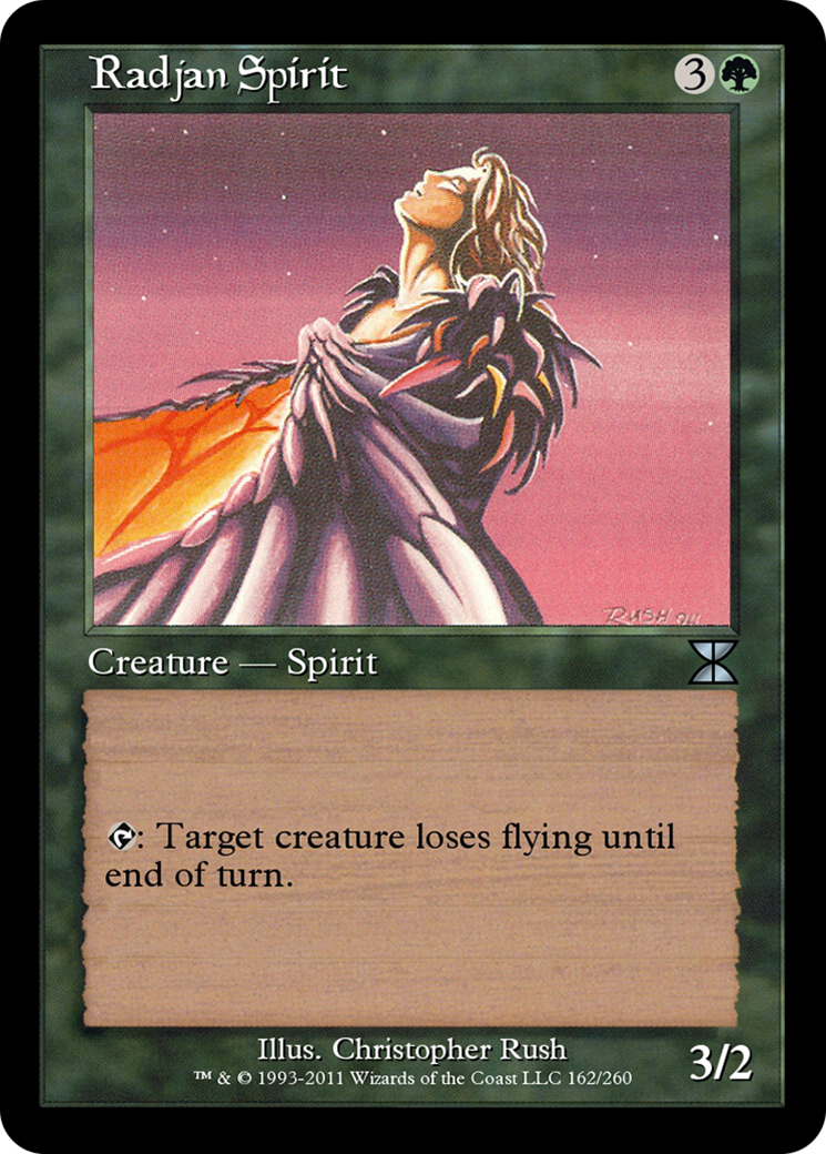 Radjan Spirit (ME4-162) [Masters Edition IV] Foil